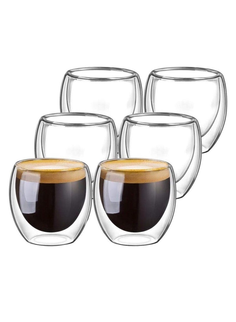 Double Wall Glass for Espresso Turkish Tea Arabic Coffee Glass - Image 1