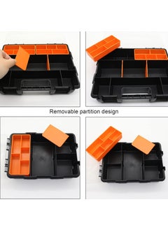 SEVIA Sevia Heavy Duty Tool Box Organizer Plastic Storage CaseSmall Parts Screw and Hardware Organizer for ComponentsDurable Tool Storage Organizer for Workshop and DIY Crafts  - Image 5