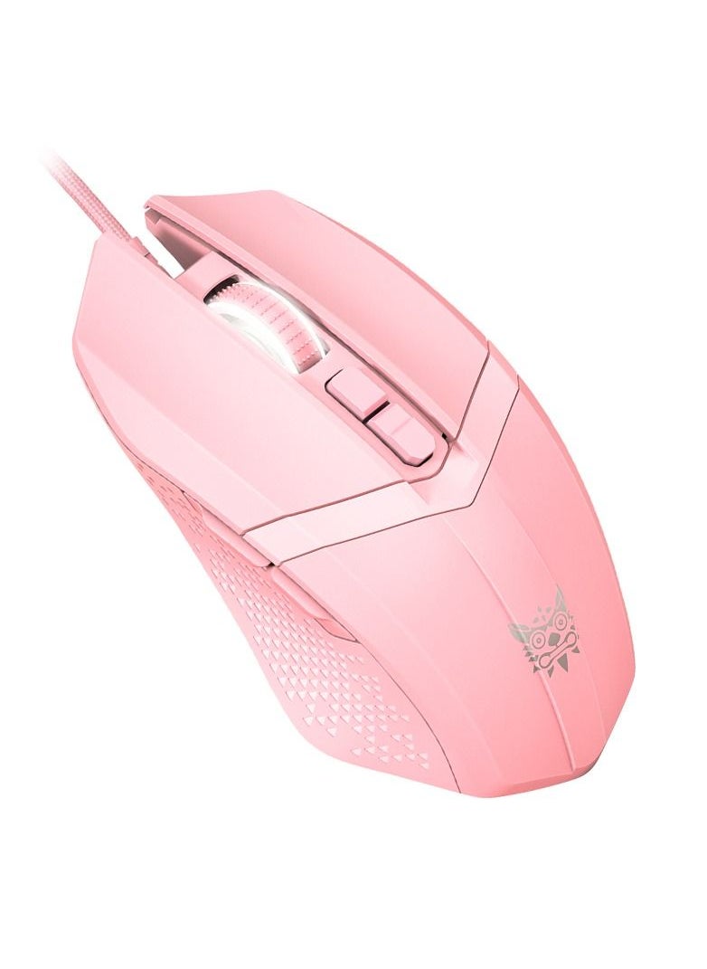 أونيكوما - ONIKUMA CW921 ماوس ألعاب 4-Gear 1200-3600DPI Macro Programming White Light Backlight USB Wired Mouse لأجهزة الكمبيوتر المحمول Gamers - Image 1