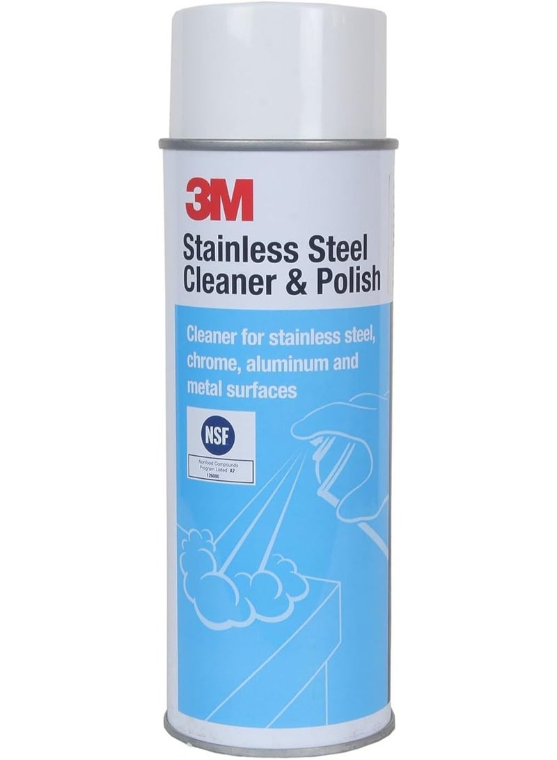 3M™ Stainless Steel Cleaner & Polish Aerosol, 600 ml