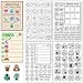 CHGCRAFT 4 Sheets 4 Styles Daily Weather Icons Clear Stamps Schedule Table Silicone Stamp Seal for DIY Scrapbooking and Card Making Paper Craft Decor 63 43 Inch - Image 2