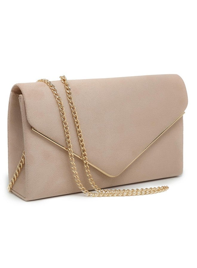 DASEIN Women Faux Suede Evening Clutch Bags Formal Party Clutches Wedding Purses Cocktail Prom Clutches - Image 2