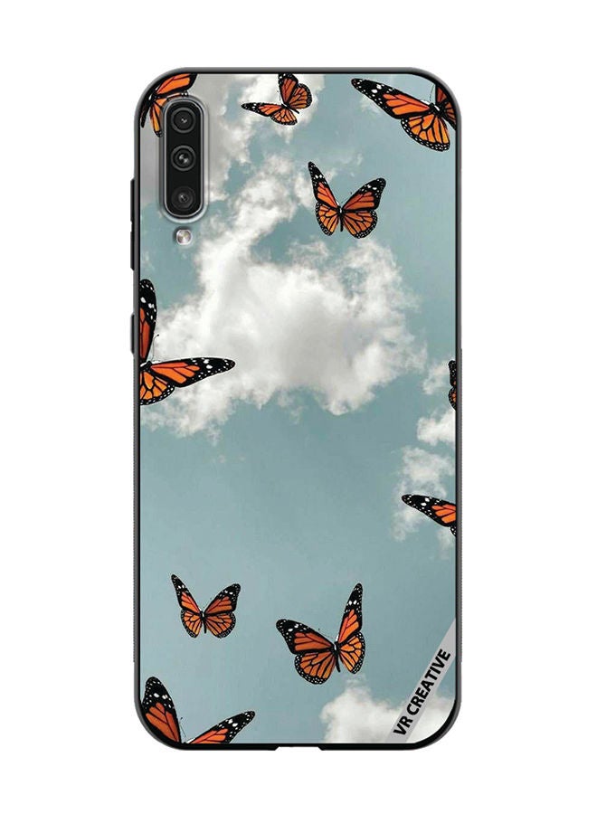 VR CREATIVE Protective Case Cover For Samsung Galaxy A70/A70s Butterfly Design Multicolour - Image 1