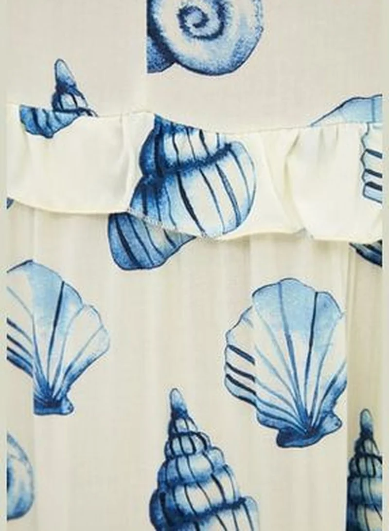 trendyol Seashell Print Dress