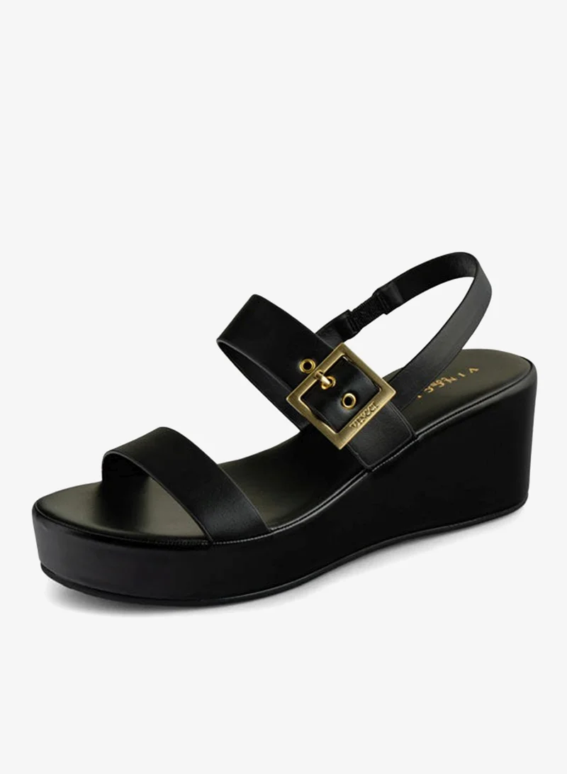 فينتشي صنادل نسائية حزام الكاحل إسفين