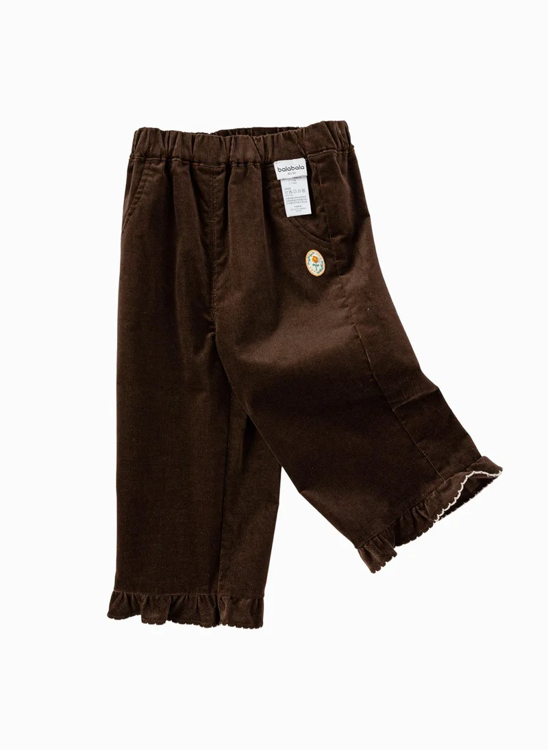 Balabala Toddler Girl Woven trousers
