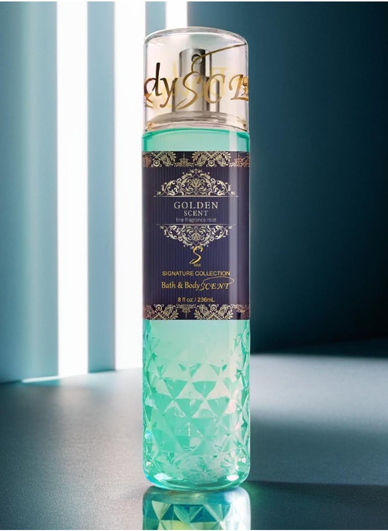 Bath & Body Scent - Golden Scent Fine Fragrance Mist 236ml - Image 1
