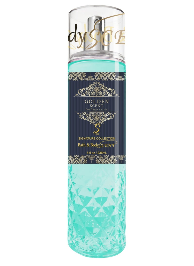 Bath & Body Scent - Golden Scent Fine Fragrance Mist 236ml - Image 1
