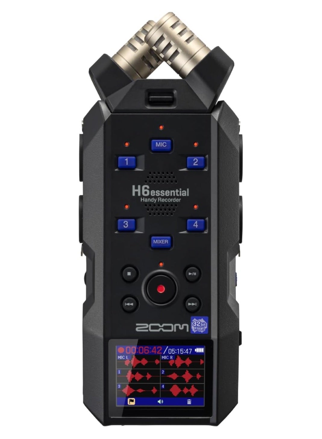 زوم Zoom H6essential 6-track Stereo Handy Recorder