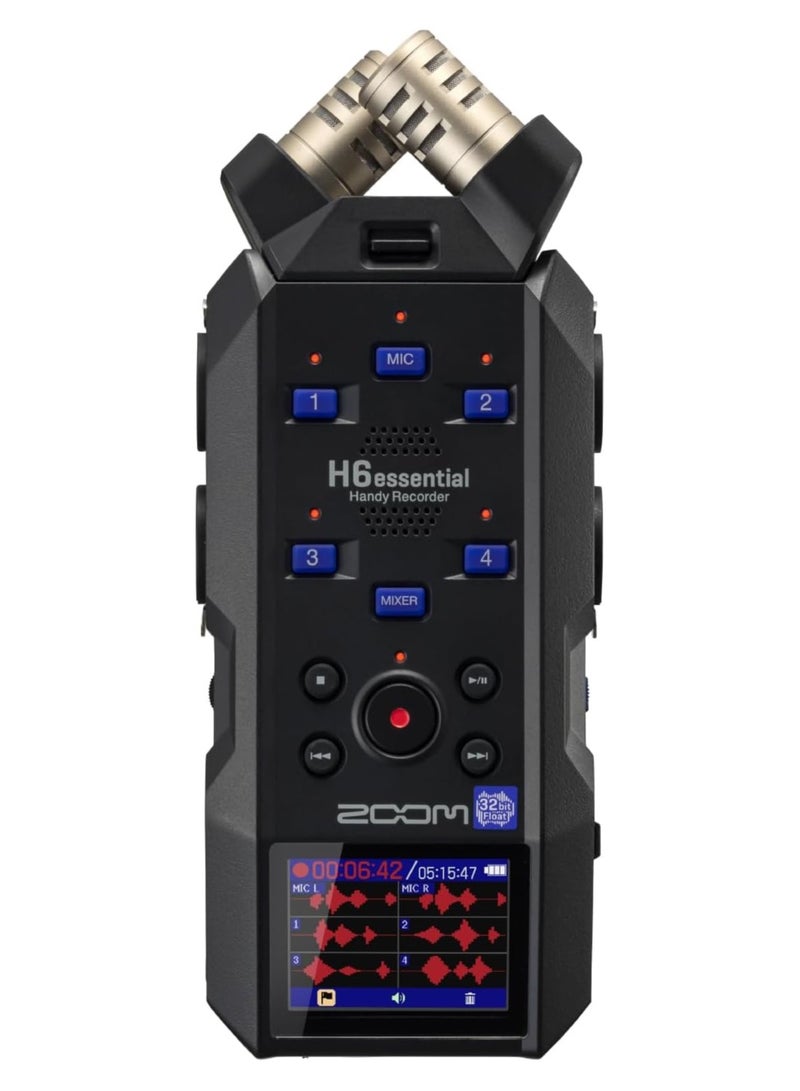 ZOOM Zoom H6essential 6-Track Stereo Handy Recorder - Image 1