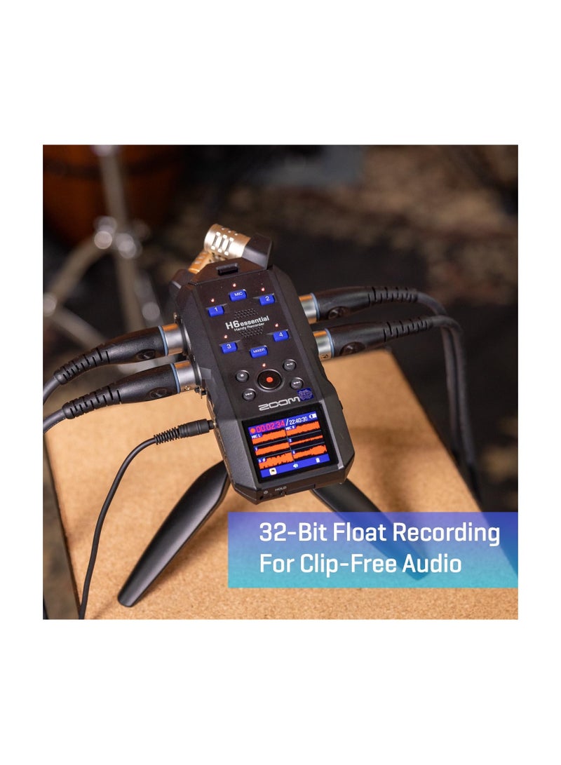 ZOOM Zoom H6essential 6-Track Stereo Handy Recorder - Image 4