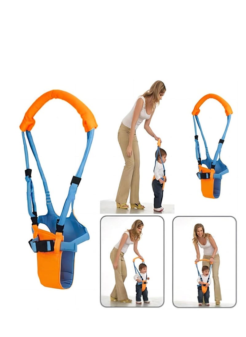COOLBABY Baby Toddler Harness Walk Learning Assistant,Adjustable Walking Helper for 6-14 Month Olds,Comfortable and Secure Baby Walker with Soft Cotton Pads and Breathable Waistcoat