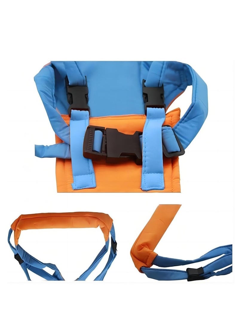 COOLBABY Baby Toddler Harness Walk Learning Assistant,Adjustable Walking Helper for 6-14 Month Olds,Comfortable and Secure Baby Walker with Soft Cotton Pads and Breathable Waistcoat