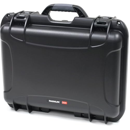 NANUK Large Series 925 Lightweight NK-7 Resin Waterproof Case with Cubed Foam, Black - Image 3