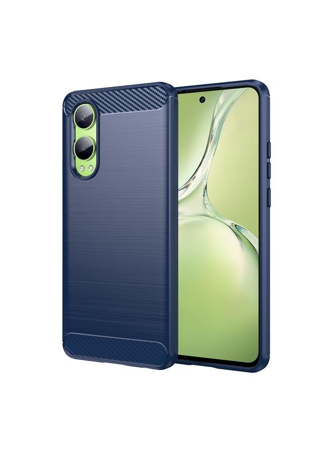 S-TOP Case For OnePlus Nord CE4 Lite Brushed Texture Carbon Fiber TPU Phone Case - Image 1
