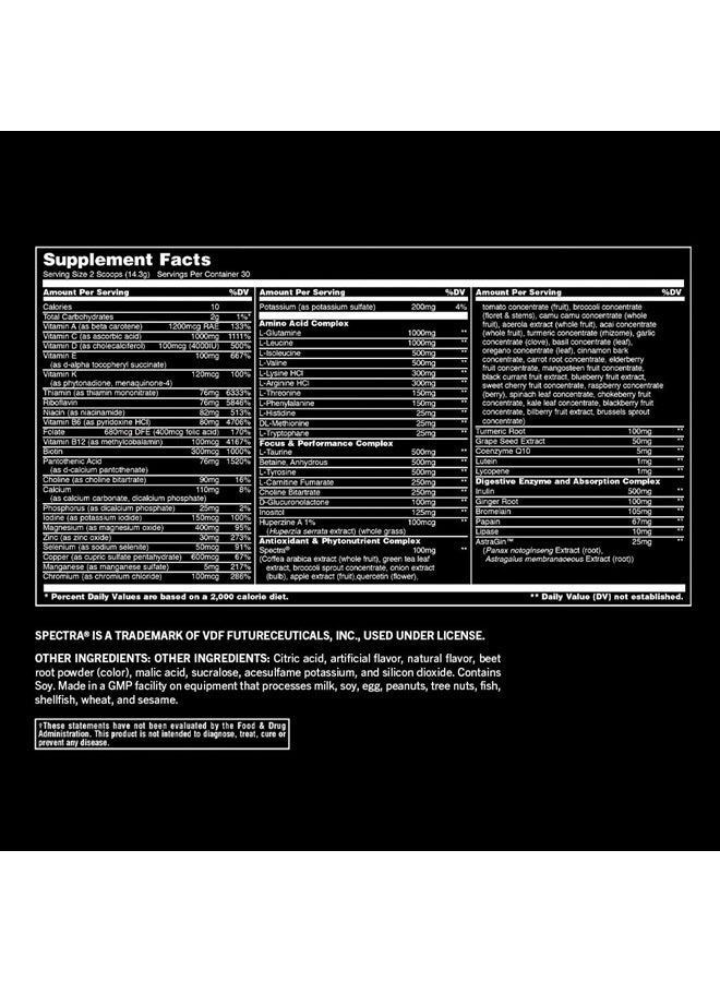 ANIMAL Pak - Vitamin Powder with Zinc, Magnesium, Amino Acids and More - Digestive Health, Immune Booster and Focus Support - Multivitamin for Men and Women - Spectra and 85+ Nutrients - 60 Scoops - Image 5