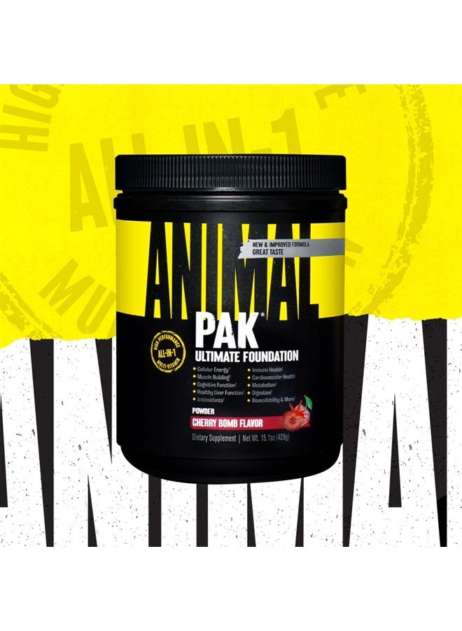 ANIMAL Pak - Vitamin Powder with Zinc, Magnesium, Amino Acids and More - Digestive Health, Immune Booster and Focus Support - Multivitamin for Men and Women - Spectra and 85+ Nutrients - 60 Scoops - Image 2