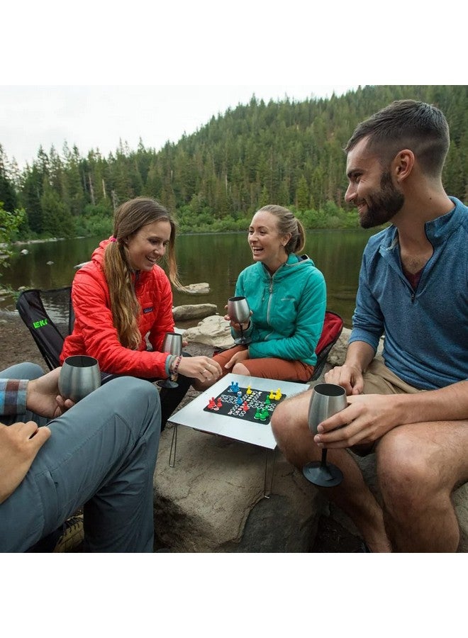 Outside Inside Outside Inside Backpack 5-in-1 Board Games | Compact, Foldable, Magnetic, Travel Size for Camping and Travel  - Image 4