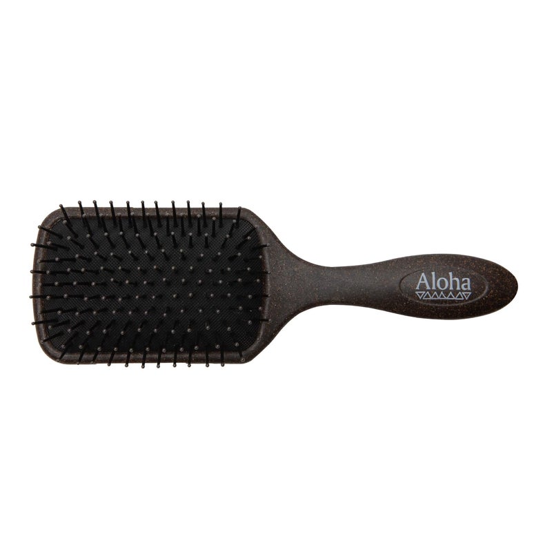 Ibiza Hair Aloha-Series KP3 Kona Paddle Brush - Detangling Hairbrush for Wet & Dry Hair, Thick Hair Care, Smoothing Nylon Bristles - Image 2