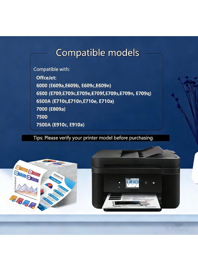 920XL 920 Ink Cartridges for HP officejet 6500A 7000 7500a 6000 - Image 2