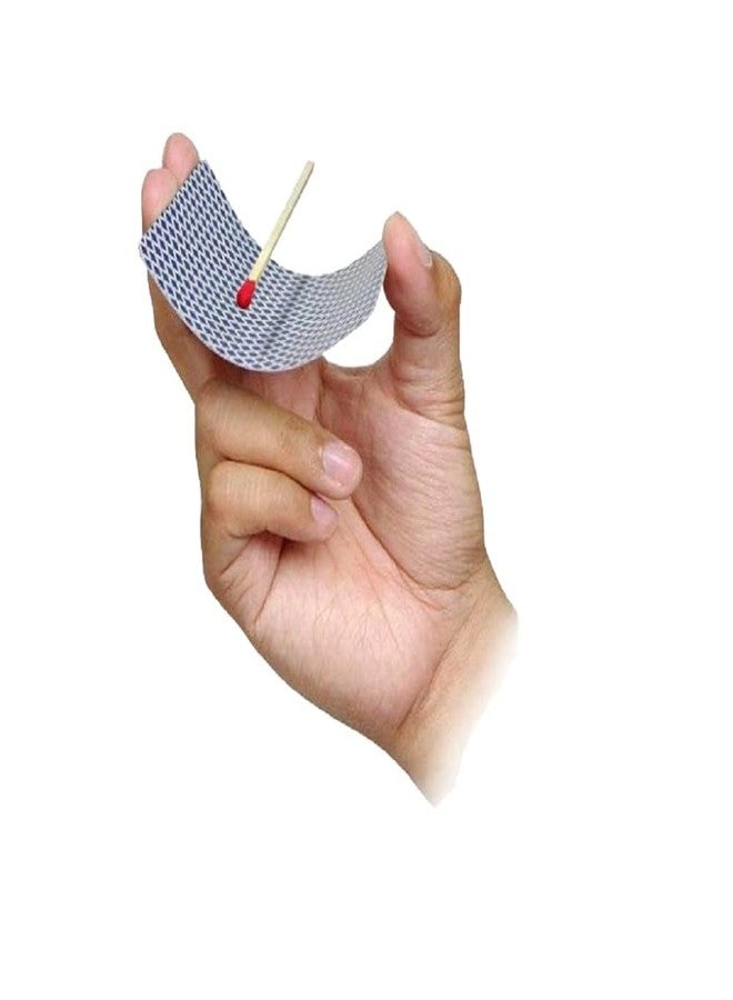 Crazy Sutra? Magician's Invisible Air Floating Match Stick Gimmick Prop Toothpick Levitate on Close Up Card Mentalism for Real Street Stage Magic Tricks - Image 1