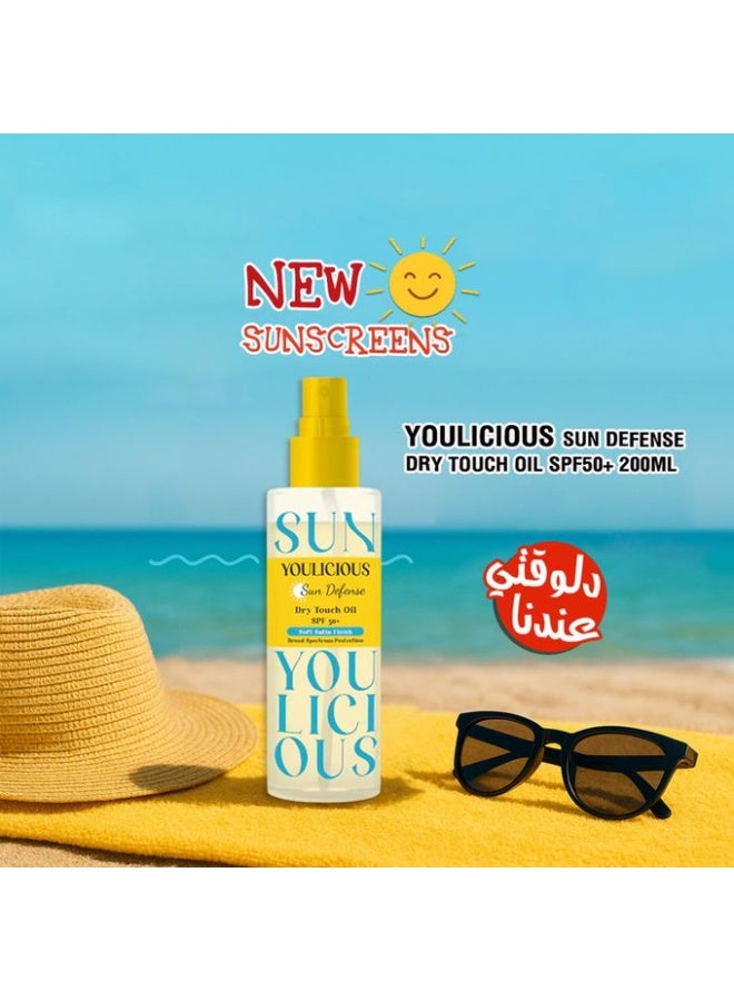 Youlicious Sun Defense Dry Touch Oil - 200ML - Image 2