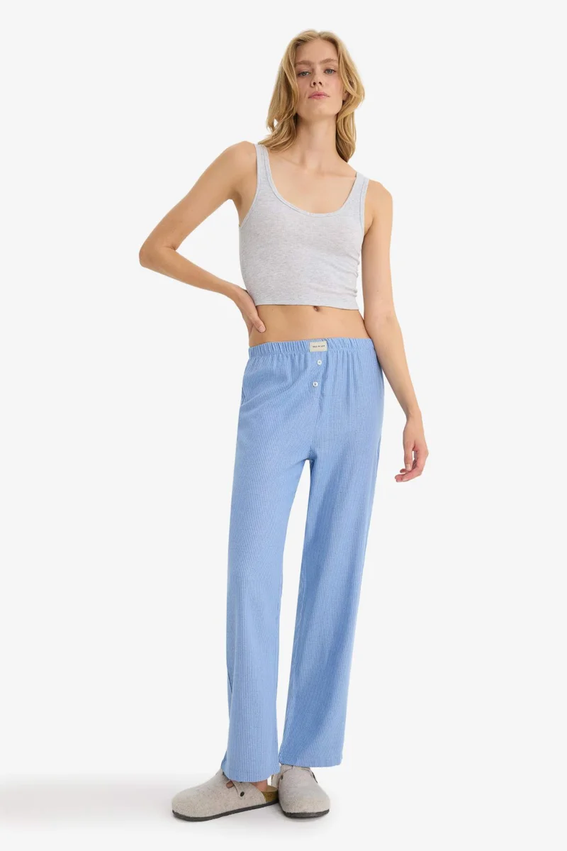 Defacto Fall in Love Ribbed Tank Top