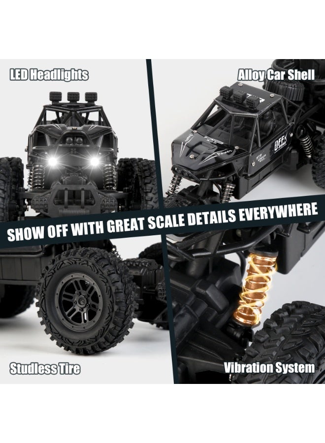 راكاي سيارة دفع رباعي بست عجلات، سيارة تسلق عالية السرعة على الطرق الوعرة للأطفال، سيارة لعبة كهربائية هدية عيد ميلاد للأطفال، ألعاب خارجية ممتعة (جهاز تحكم عن بعد 2.4 جيجاهرتز، تصميم مقاوم للماء) - Image 3