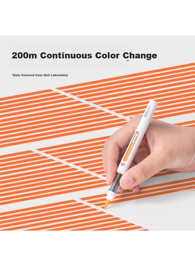 Deli 24 Colors Direct Liquid Soft Acrylic Marker Pen Set For Drawing Boys Girls Toy Back To School Birthday Gift - Image 4