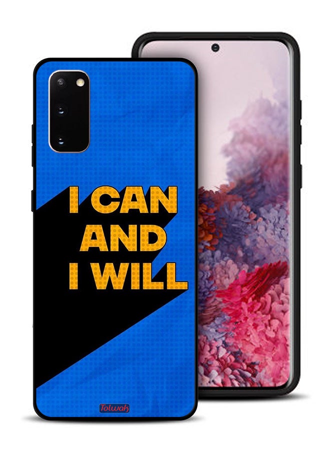 Tolwak Samsung Galaxy S20 Protective Case Cover I Can And I Will - Image 1
