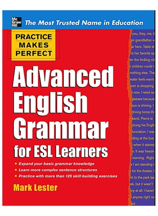 الممارسة تؤدي إلى الإتقان  قواعد اللغة الإنجليزية المتقدمة لمتعلمي اللغة الإنجليزية كلغة ثانية - pzsku/Z712834D17AD1CF3F9574Z/45/1744020412/aac26833-bbde-4bb1-bc77-d11d9316b8f1