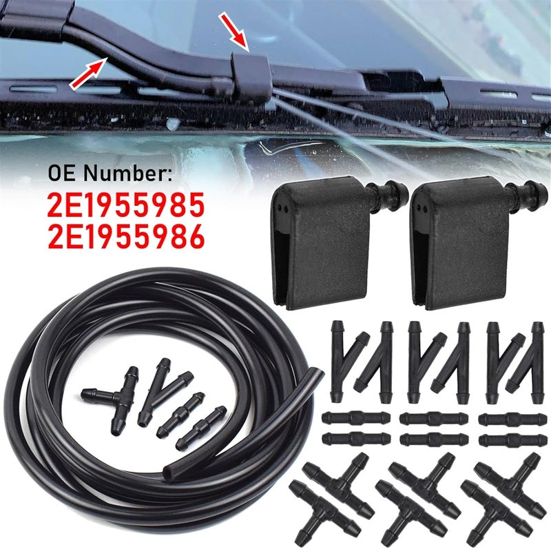 DEMULAX Washer Nozzle Spray Jet Hose Pipe - Image 2