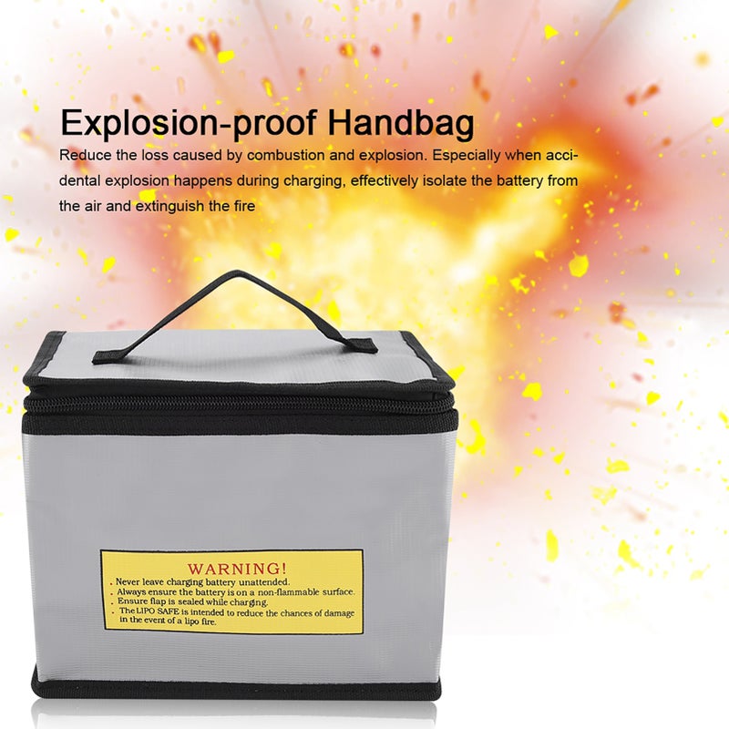 Portable Safe ExplosionProof Handbag for Charging Battery Security Bag - Image 3