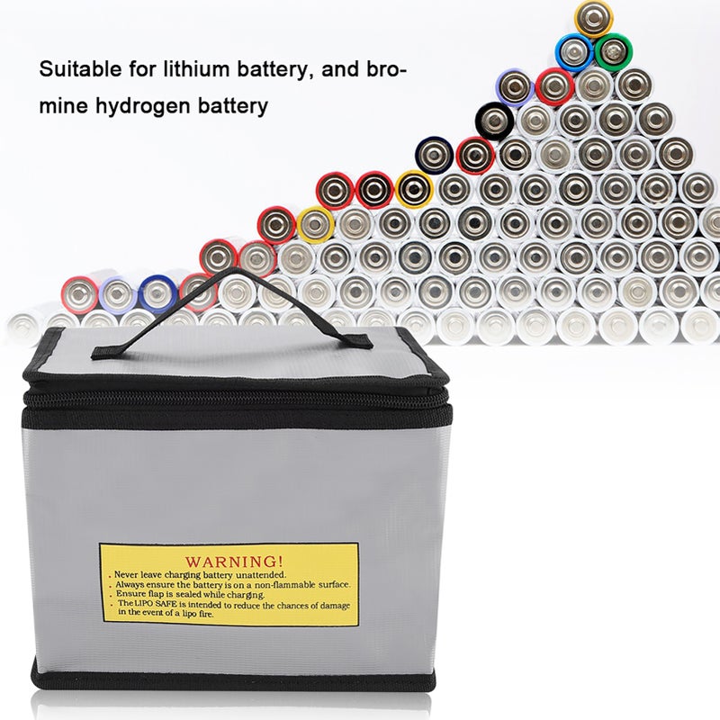 Portable Safe ExplosionProof Handbag for Charging Battery Security Bag - Image 2