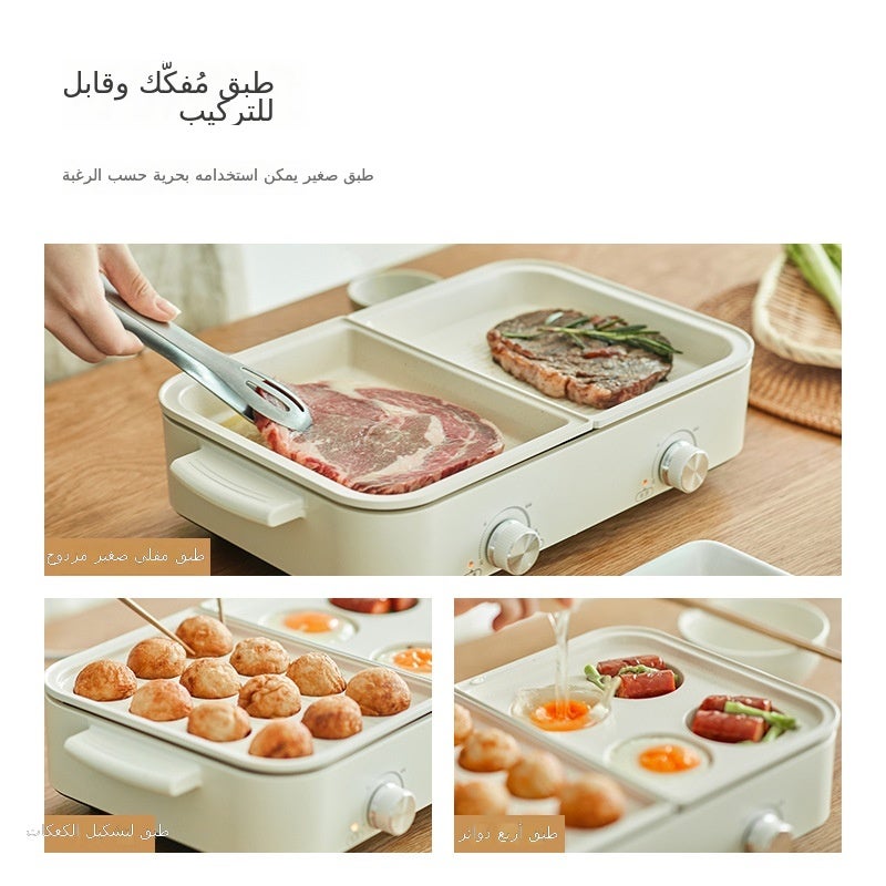 Olayks Instant Multi-Function Cooking Pot - White 4L Double Boiling Hotpot - Image 5