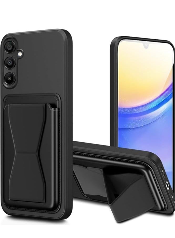 Leather Case With  TPU Frame, Shockproof Protective with Card Holder Stand Compatible with Phone Samsung Galaxy A26 