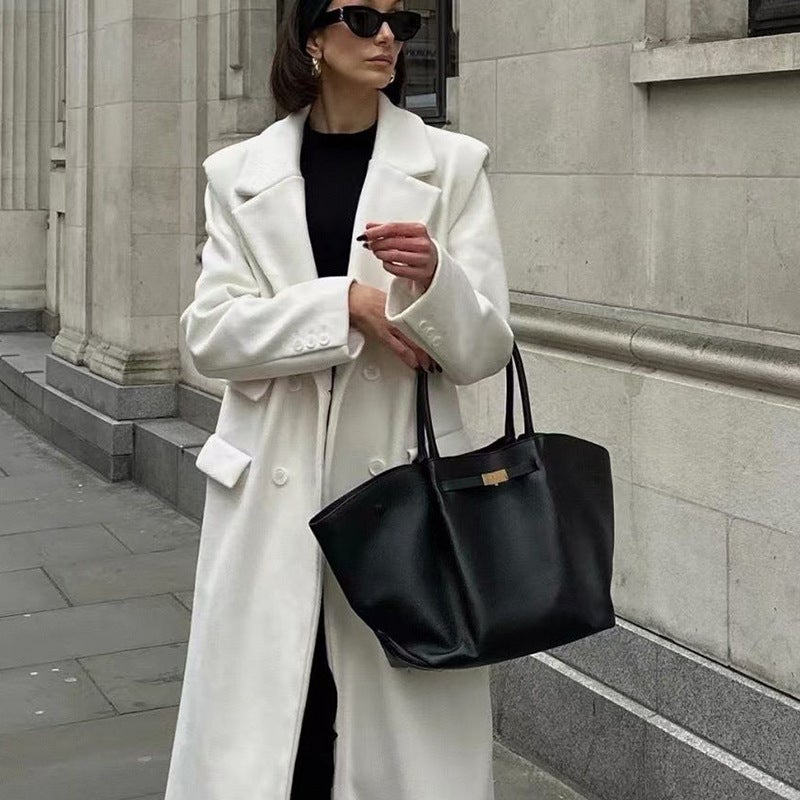 Niche Tote Bag New Wings Bag Genuine Leather Shoulder Handbag All-Match Large Capacity Women'S Bag - Image 3