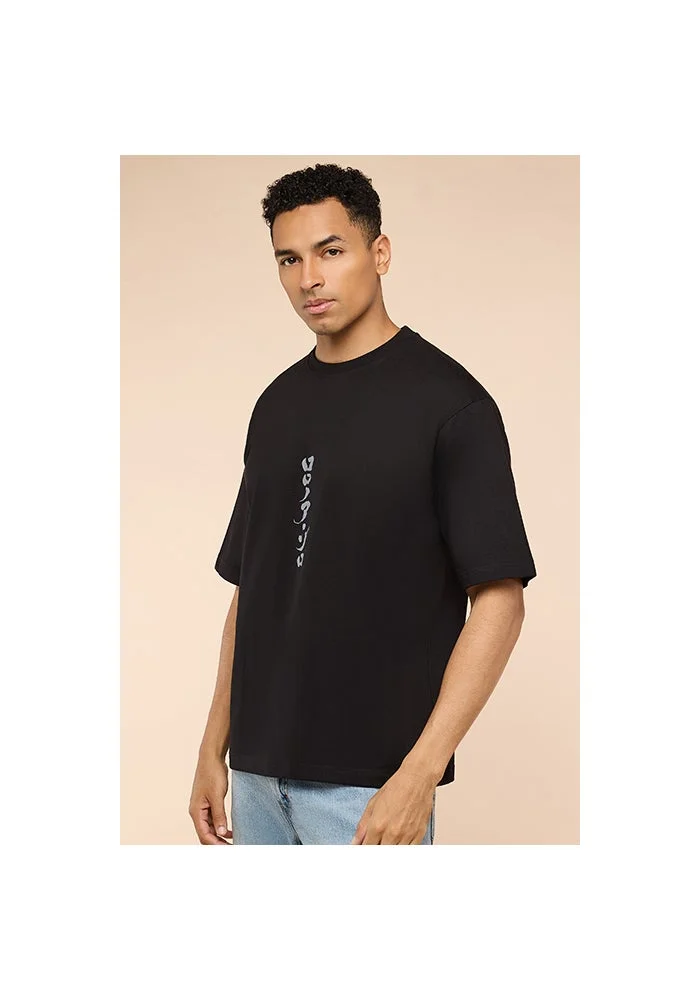 أر أند بي One Piece Printed T-Shirt with Crew Neck and Short Sleeves