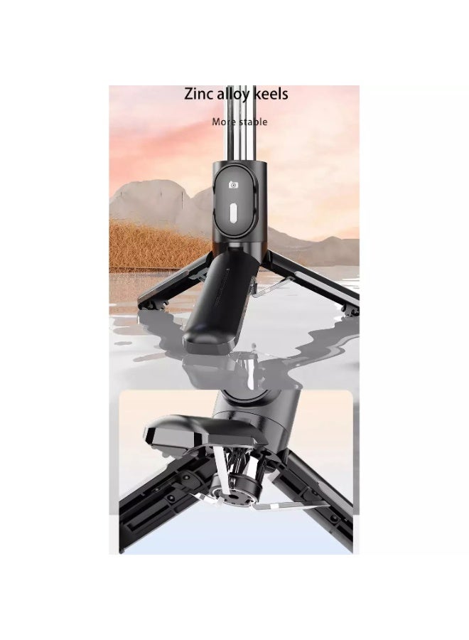 P08Y Pro (MagSafe) Mini Magnetic Selfie Stick Bluetooth Remote Tripod Stabilizer with Remote Control for Smart Phones 16-72CM - Image 2