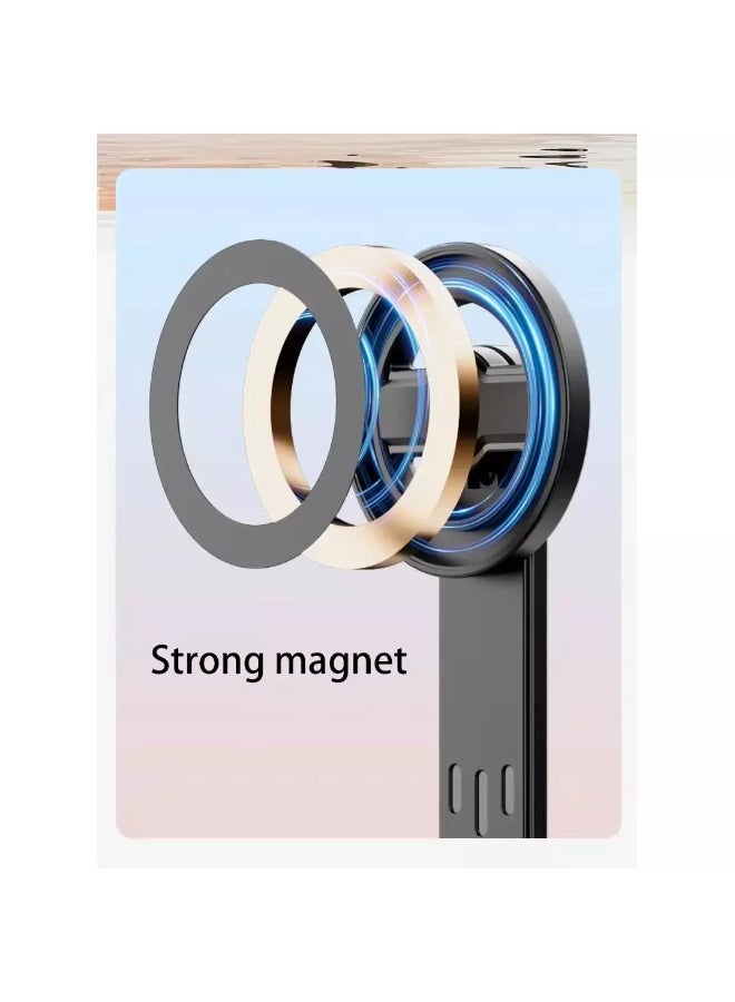 P08Y Pro (MagSafe) Mini Magnetic Selfie Stick Bluetooth Remote Tripod Stabilizer with Remote Control for Smart Phones 16-72CM - Image 5