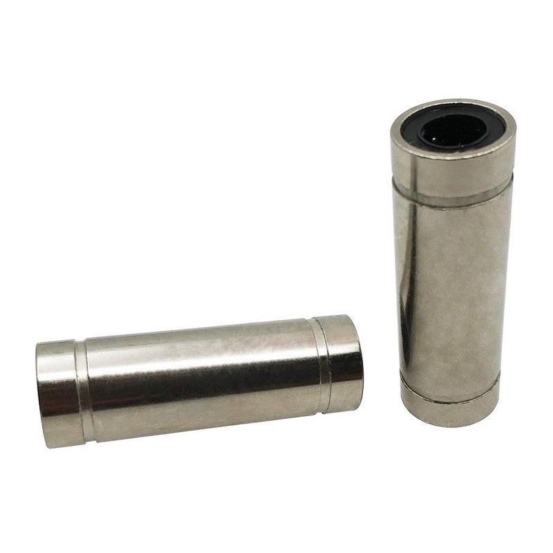 ReliaBot 2PCs LM8LUU Linear Ball Bearing Nickel Plated 8mm x 15mm x 45mm for 8mm Linear Motion Shaft for 3D Printer and CNC Machine - Image 2