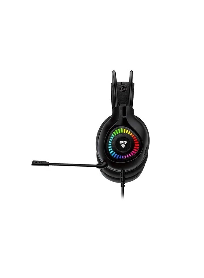 HG01 Professional Headset with Multi-Color RGB Lighting, 3.5mm Surround Sound and Noise-Canceling Microphone, for PlayStation 4/5/Mac/PC  - Image 2