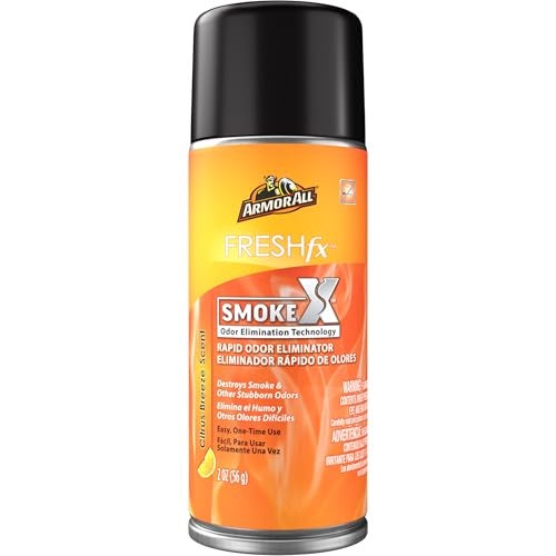 ARMOR ALL أرمور أول فريش إف إكس دخان إكس نسيم الحمضيات مزيل الروائح السريع - 2 أونصة - Image 1