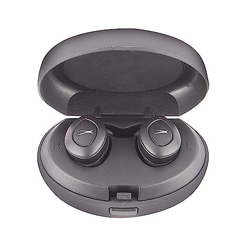 Altec Lansing True Evo+ Truly Wireless Earphones, 4 Hours of Battery Life, Receive Up to 4 Charges on The Go, Access Siri or Google Voice Assistant via Bluetooth Through Your Smartphone, MZX659-BLK - Image 1