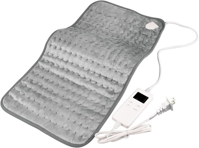 comfrt Electric Heated Blanket Throw with 6 Heating Levels, Intelligent Temperature Control Electric Blanket, Super Cozy Soft Heated Throw with Fast Heating, Home Office Use - Image 1