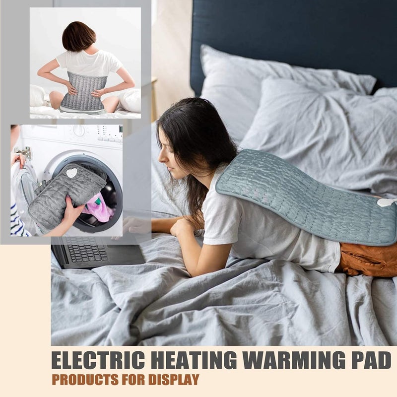 comfrt Electric Heated Blanket Throw with 6 Heating Levels, Intelligent Temperature Control Electric Blanket, Super Cozy Soft Heated Throw with Fast Heating, Home Office Use - Image 2