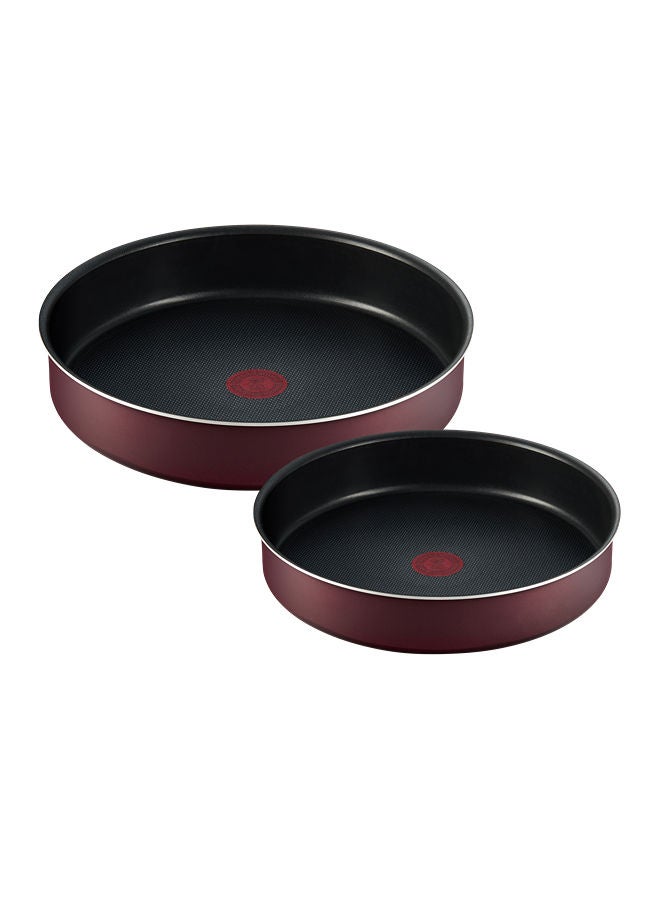 Tefal Armatal Set Round Oven Dish 26-30 Burgandy