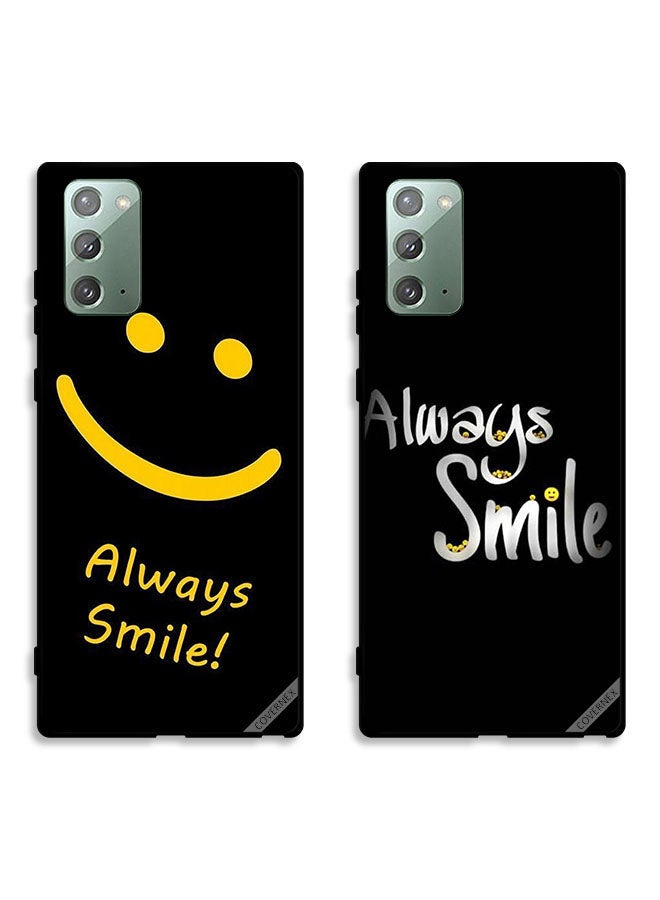 Covernex Two Cases For Samsung Galaxy Note 20 Protective Covers Always Smile - Image 1