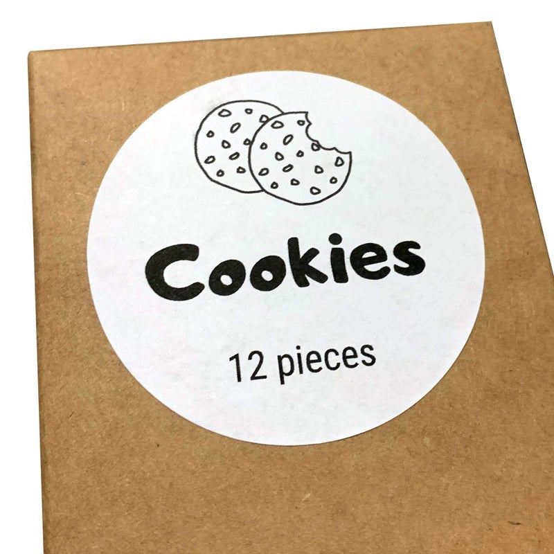 TownStix 2" Round Matte White Sticker Label, Laser/Inkjet Printing - Letter Size, 30 Sheets - Image 4