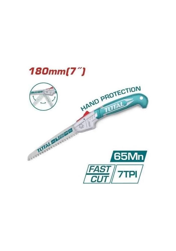 TOTAL TOTAL Folding Pruning Saw - 180mm - Image 3